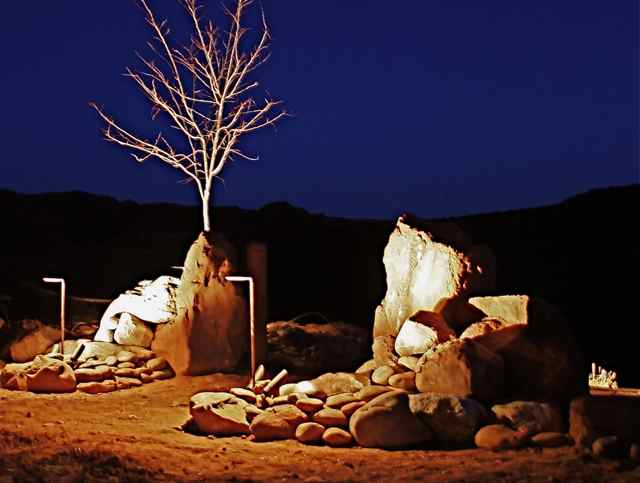 Outdoor Lighting In Utah Mexican Hat Utah The Swinging