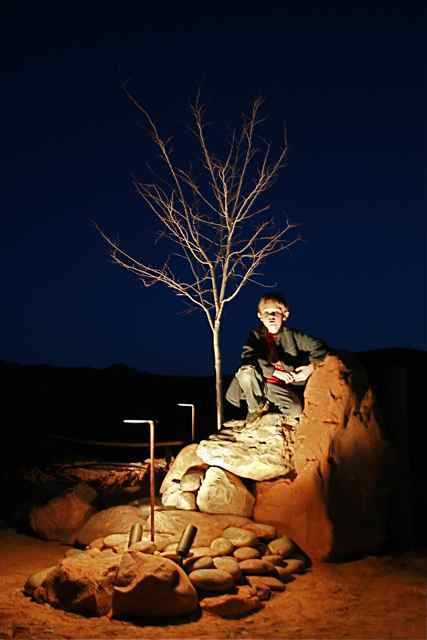 Mexican Hat outdoor lighting